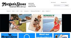 Desktop Screenshot of morganshoes.com
